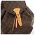 Zaino Louis Vuitton Montsouris GM Monogram in marrone M51135 - vista 6