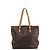 Bolso de hombro Louis Vuitton Cabas Mezzo Monogram en marrón M51151