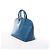 Borsa a mano Louis Vuitton Alma in pelle Epi Blu M52145 - vista 3
