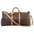 Borsa da viaggio Louis Vuitton Keepall Bandoulière 60 Monogram Marrone M41412