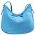 Balenciaga Leopolda Borsa a Tracolla Raso Blu - vista 2
