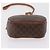 Céline Sac à épaule cercle Macadam PVC et Cuir Marron - vue 10