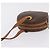 Céline Sac à épaule cercle Macadam PVC et Cuir Marron - vue 6