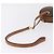 Céline Sac à épaule cercle Macadam PVC et Cuir Marron - vue 7