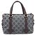 Céline Borsa a Mano Macadam Canvas Horse Carriage Blu - vista 3
