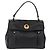 Autre Marque Saint Laurent Muse Two Bolso de Mano Cuero Negro - vista 2