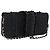 Chanel Borsa a tracolla raso nero - vista 2