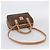 Céline Macadam Canvas Boston Bag Braun Leder - Ansicht 10