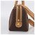 Céline Macadam Canvas Boston Bag Braun Leder - Ansicht 4
