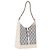 Gucci Jackie Borsa a spalla GG Canvas Grigio Argento