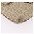 FENDI Zucchino Canvas Shoulder Bag Beige Silver 8BT075 Auth 211031 - Jerrillo - vista 13