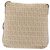 FENDI Zucchino Canvas Shoulder Bag Beige Silver 8BT075 Auth 211031 - Jerrillo - vista 4