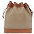 Céline CELINE Macadam Shoulder Bag PVC Beige Gold Tone Auth 211036 - Jerrillo - vista 3