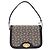 Céline CELINE C Macadam Canvas Schultertasche Navy Gold Auth 209321 - Jerrillo - Ansicht 2