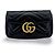 Gucci GG Marmont Flap Matelassé Leather Super Mini