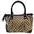 Gucci Sukey Top Handle Satchel GG Canvas mit Leder Medium