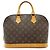 Louis Vuitton Monogram Alma PM Marrón Cuero