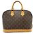 Louis Vuitton Monogram Alma PM Marrón Cuero - vista 2