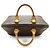 Louis Vuitton Monogram Alma PM Marrón Cuero - vista 8