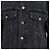 Alexander Wang Alexander Wanf schwarze Denim-Jacke mit Knöpfen - Ansicht 4