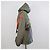 Giacca Gucci Centrum stampata in nylon GG beige - vista 2