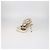 Valentino Rockstud Caged Pumps aus cremefarbenem Leder - Ansicht 4