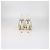 Valentino Rockstud Caged Pumps aus cremefarbenem Leder - Ansicht 5
