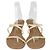Jacquemus Cream Leather Les Sandales Pralu Basses Sandals