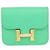 Hermès Portafoglio Constance Slim Hermes in pelle Evercolor Vert Comics