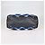 Borsa Bowling Chanel Blue, White Printed Canvas and Caviar Airlines Round Trip - vista 4