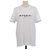 T-shirt girocollo in cotone bianco con logo stampato Givenchy