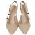 Christian Dior J'Adior Slingback Pumps aus technischem Stoff in Nude