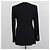 Blazer Versace Black Blend Acetate Keyhole - vista 3