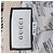Falda midi plisada Gucci beige de seda con estampado Invite Stamp - vista 5