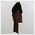 Ralph Laurent Toggle Loop Jacke aus dunkelbraunem Wildleder und Lammfell - Ansicht 2