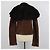 Ralph Laurent Toggle Loop Jacke aus dunkelbraunem Wildleder und Lammfell - Ansicht 3
