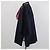 Giacca cape Etro blu navy in misto lana e dettagli in camoscio con scollo a occhiello e sciarpa - vista 2