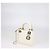 Christian Dior Mini Lady Dior Tote aus cremefarbenem Echsenleder - Ansicht 2