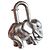 Hermès Lucchetto Elefante Argento 925