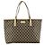 Gucci Plus GG Coated Canvas with Leather Large