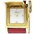 Hermès Hermes Medor Quartz Plated Metal and Leather 23 - vista 2