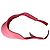 Autre Marque Visera de algodón rosa