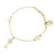 Pulseira com pingentes em ouro Louis Vuitton