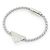 Bracciale con charm Prada in Silver