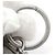 Autre Marque Saint Laurent Black Leather Keyring - view 6