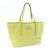 Sac cabas Jimmy Choo en cuir jaune citron