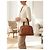 Lancel Borsa Mademoiselle Adjani in pelle marrone - vista 2