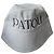 Jean Patou Patou Cappello a Secchiello Bianco in Cotone