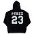 Autre Marque Pyrex Vision Hoodie Caravaggio Schwarz - Ansicht 7