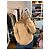 Autre Marque Sweat Saint Laurent camel T.M - vista 3